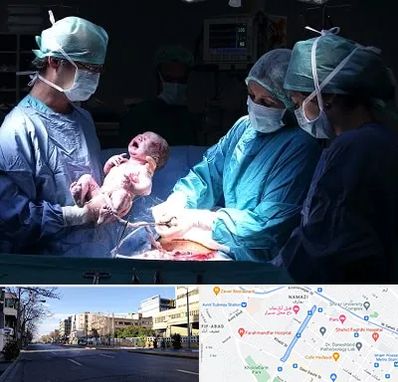جراح سزارین در خیابان ملاصدرا شیراز