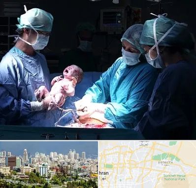 جراح سزارین در شرق تهران