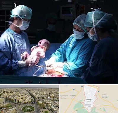 جراح سزارین در قزوین