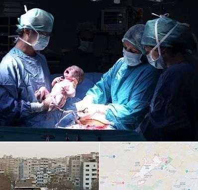 جراح سزارین در محمد شهر کرج