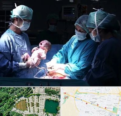 جراح سزارین در وکیل آباد مشهد