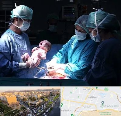 جراح سزارین در تهرانپارس