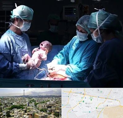 جراح سزارین در منطقه 8 تهران