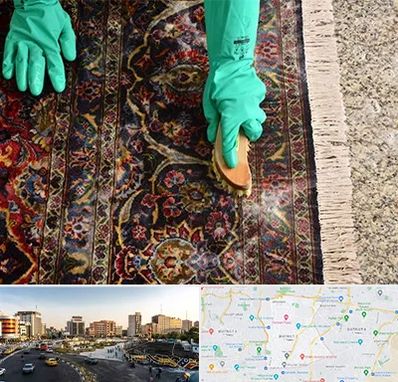 فرش شویی در منطقه 7 تهران 
