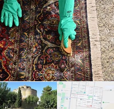 فرش شویی در مرداویج اصفهان 