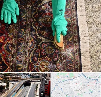 فرش شویی در ستارخان شیراز 
