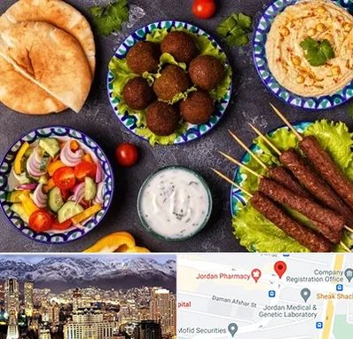 رستوران عربی در جردن 