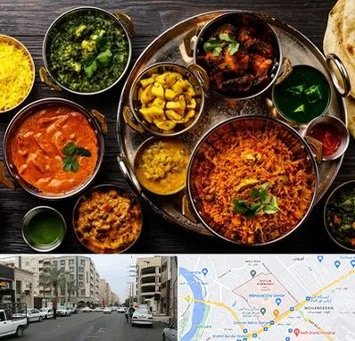 رستوران هندی در زیتون کارمندی اهواز 