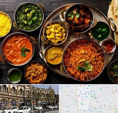 رستوران هندی در منطقه 11 تهران 