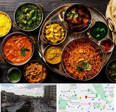 رستوران هندی در بلوار فردوسی مشهد 