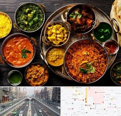 رستوران هندی در توحید 