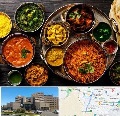 رستوران هندی در صیاد شیرازی مشهد 