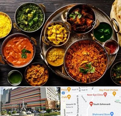 رستوران هندی در سهروردی 