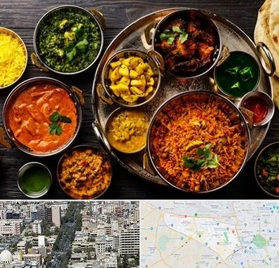 رستوران هندی در منطقه 18 تهران 
