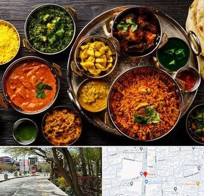 رستوران هندی در خیابان توحید اصفهان 
