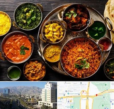 رستوران هندی در حقانی 
