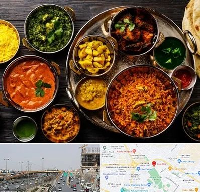 رستوران هندی در بلوار توس مشهد 