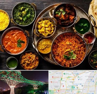 رستوران هندی در منطقه 3 تهران 