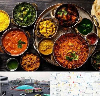 رستوران هندی در میدان انقلاب 