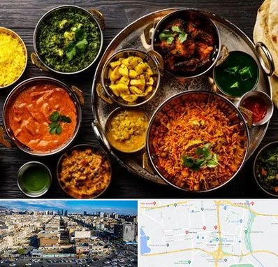 رستوران هندی در شهرک راه آهن 