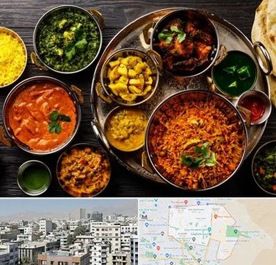 رستوران هندی در منطقه 14 تهران 