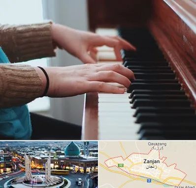استاد پیانو در زنجان