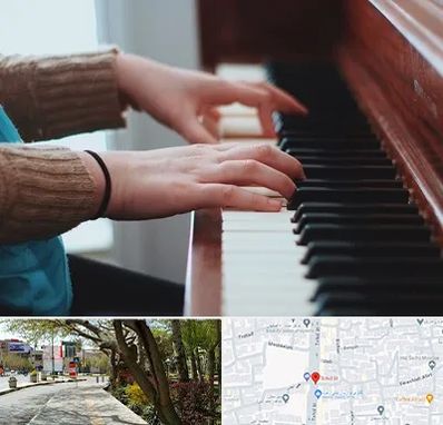 استاد پیانو در خیابان توحید اصفهان 