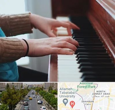 استاد پیانو در شهران 