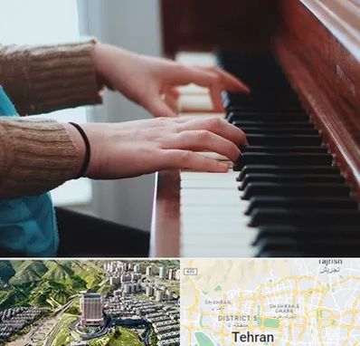 استاد پیانو در شمال تهران 