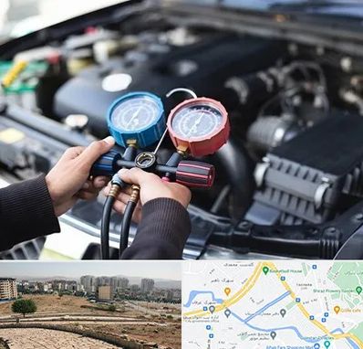 شارژ کولر خودرو در کوی وحدت شیراز 