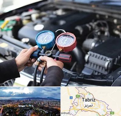 شارژ کولر خودرو در تبریز