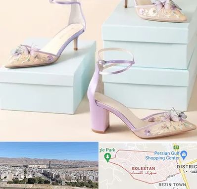 فروشگاه کفش مجلسی در شهرک گلستان شیراز 