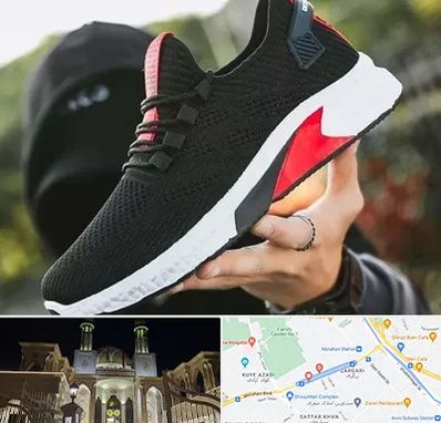 کفش اسپورت مردانه در زرگری شیراز 