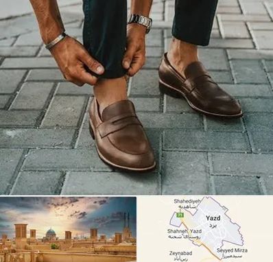 کفش کالج مردانه در یزد
