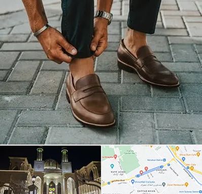 کفش کالج مردانه در زرگری شیراز 