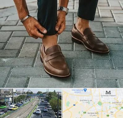 کفش کالج مردانه در جنوب تهران 