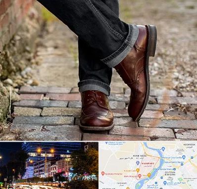 کفش چرم مردانه در کیانپارس اهواز 