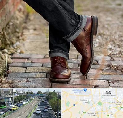 کفش چرم مردانه در جنوب تهران 