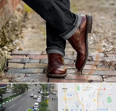 کفش چرم مردانه در ستارخان 