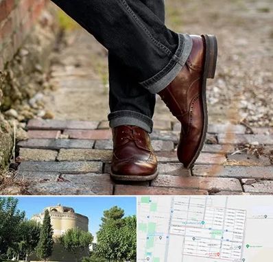 کفش چرم مردانه در مرداویج اصفهان 