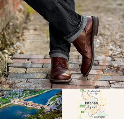 کفش چرم مردانه در اصفهان