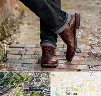 کفش چرم مردانه در شمال تهران 
