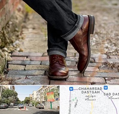 کفش چرم مردانه در چهارصد دستگاه 