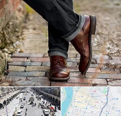 کفش چرم مردانه در نادری اهواز 