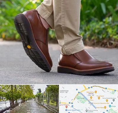 کفش طبی مردانه در خیابان ارم شیراز 