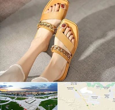 کفش صندل زنانه در بهارستان اصفهان 