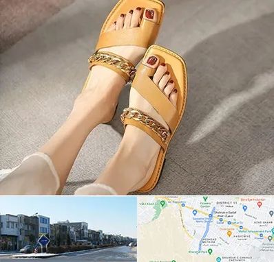 کفش صندل زنانه در شریعتی مشهد 