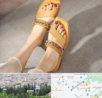کفش صندل زنانه در محلاتی شیراز 