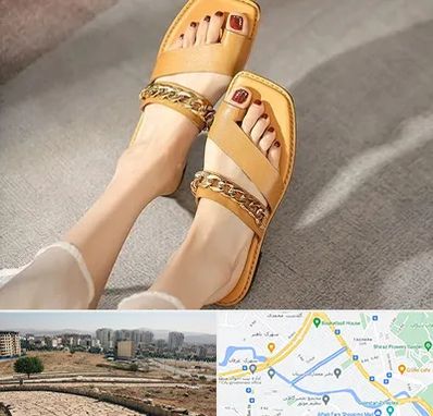 کفش صندل زنانه در کوی وحدت شیراز 