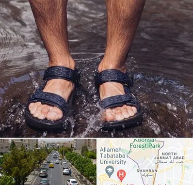 کفش صندل مردانه در شهران 